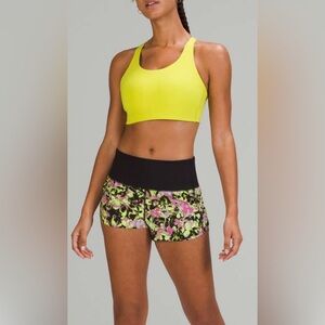 Lululemon Energy Bra High Support Size 38DD Light Green Serpentine